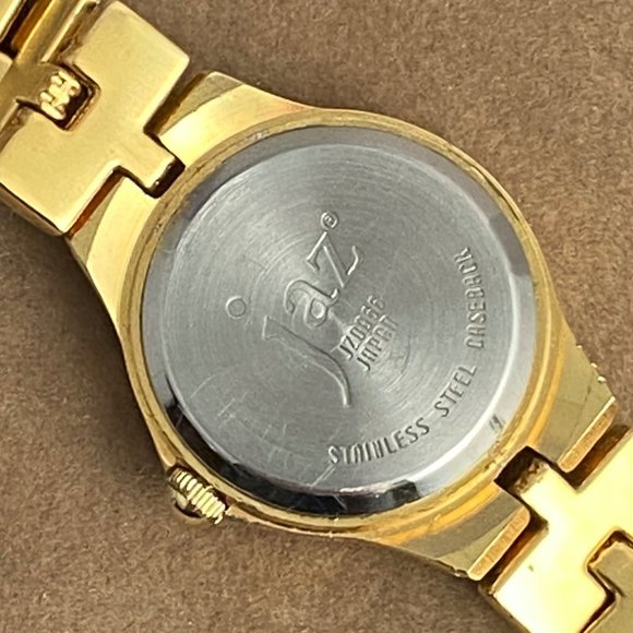 Vintage Jaz Paris French Designer Gold Watch